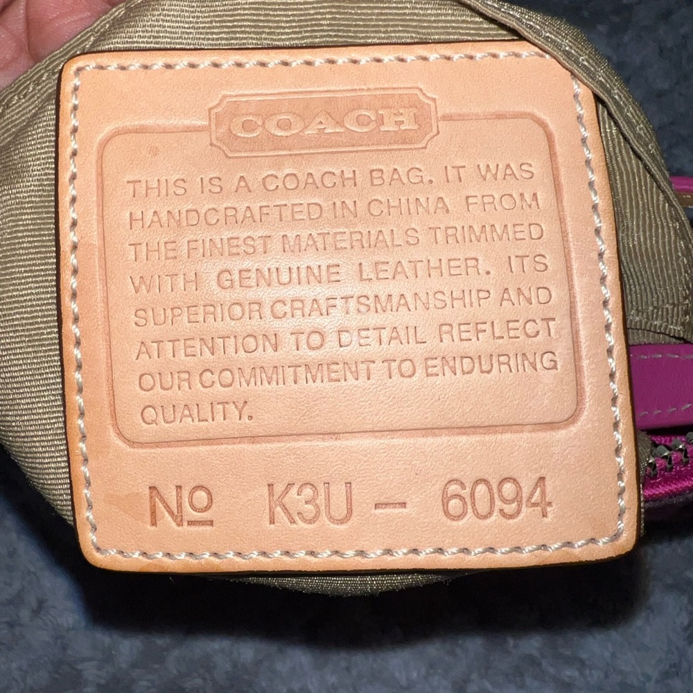 Coach Demi Bag in Hot Pink - Picture 8 of 8